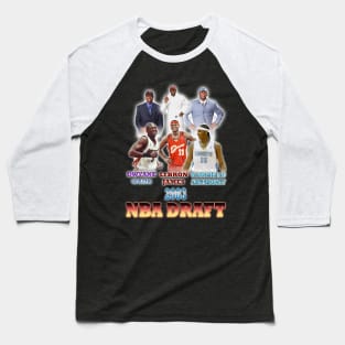 2003 NBA Draft Rap Tee Baseball T-Shirt